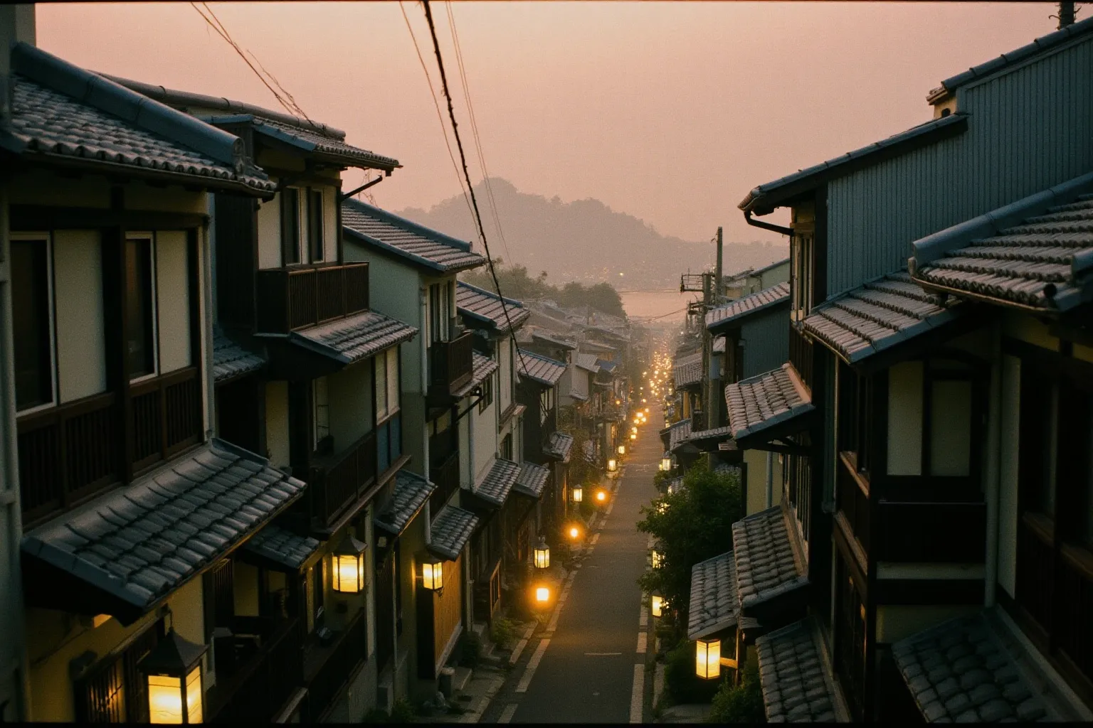 夕景の街に広がる光——多言語で届く。旅行者の言葉で、あなたが「答え」になる。
